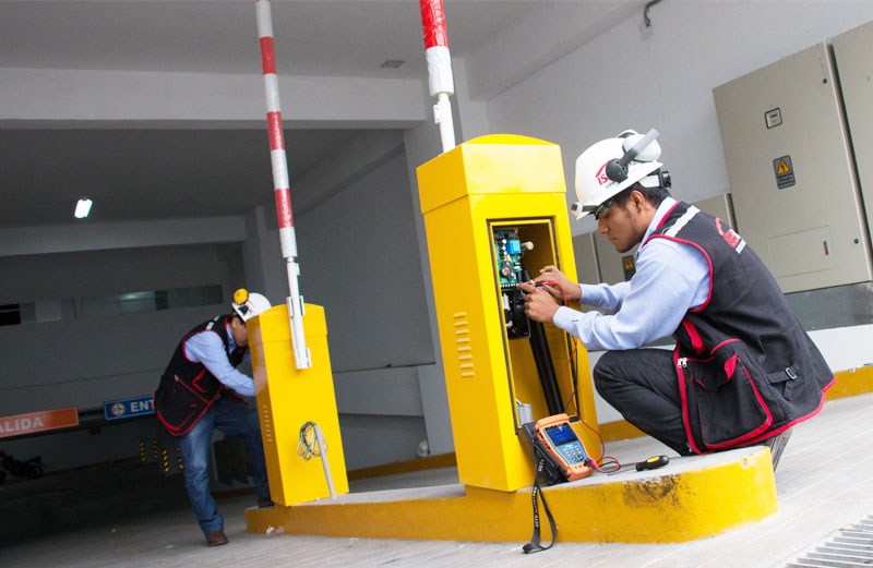Instalación de barreras vehiculares automatizadas